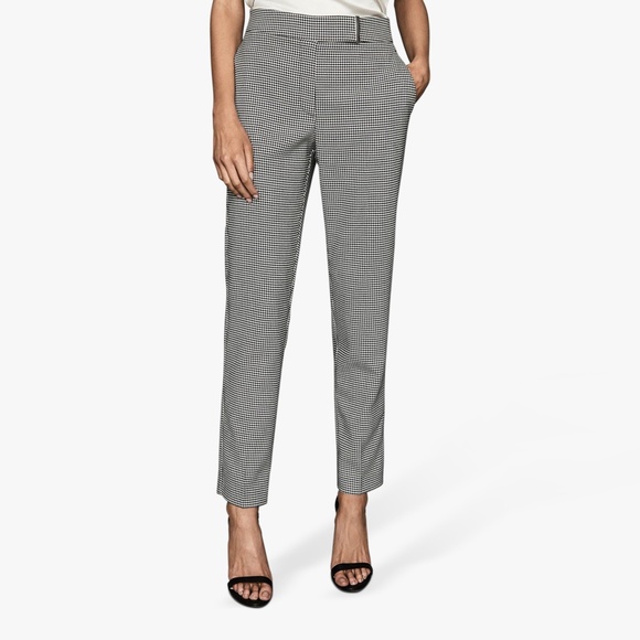 NWT REISS Arlo Check Trousers US 8/ EU 40 - Picture 3 of 16